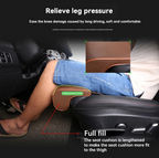 Coussin Extension Jambe Auto        حل بسيط لراحة القيادة بلا ألم فـ الظهر